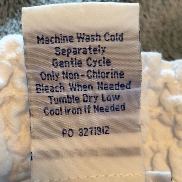 High Rise Wide Leg Pants White Size XXL Beach cover up/ PJ's /100% Cotton - Picture 5 of 14